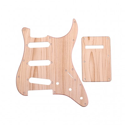 1Set SSS Strat Guitar Pickguard Back Plate Guitar