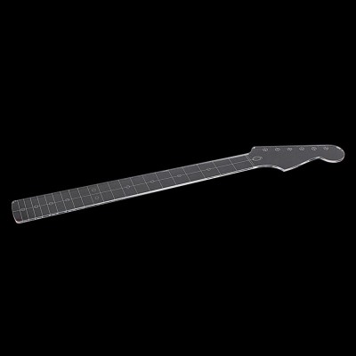 Acrylic Guitar Neck Ruler Guitar Neck Scale Measuring Guitar Neck Fretboard And Frets Tool Guitar Parts Accessories-Short Scale